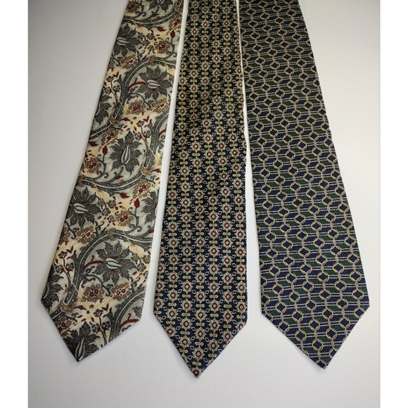 Bundle of 3 silk ties - Picture 1 of 8